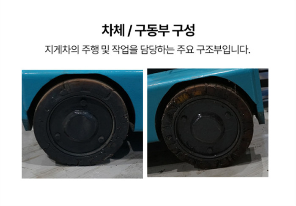 [중고] 전동 지게차 1.5톤 입식 리치형 2단 4M 신코 8FBR15, 신품 배터리, 2008년형