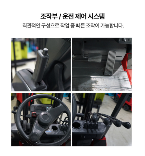 [중고] 전동 지게차 2.5톤 2단3M 니찌유 FB25PN-77B-300AF, F/B(편개식) 2019년형